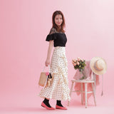 Dot Ruffle Skirt - MAISON MARBLE