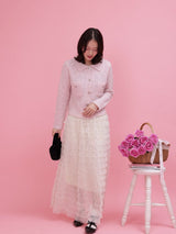 Dot Tulle Skirt - MAISON MARBLE