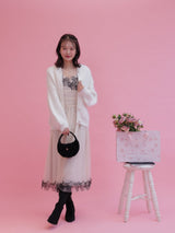 Dreamy Bicolor Lace Dress - MAISON MARBLE