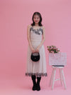 Dreamy Bicolor Lace Dress - MAISON MARBLE