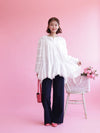 Dreamy Flare Blouse - MAISON MARBLE