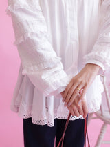 Dreamy Flare Blouse - MAISON MARBLE