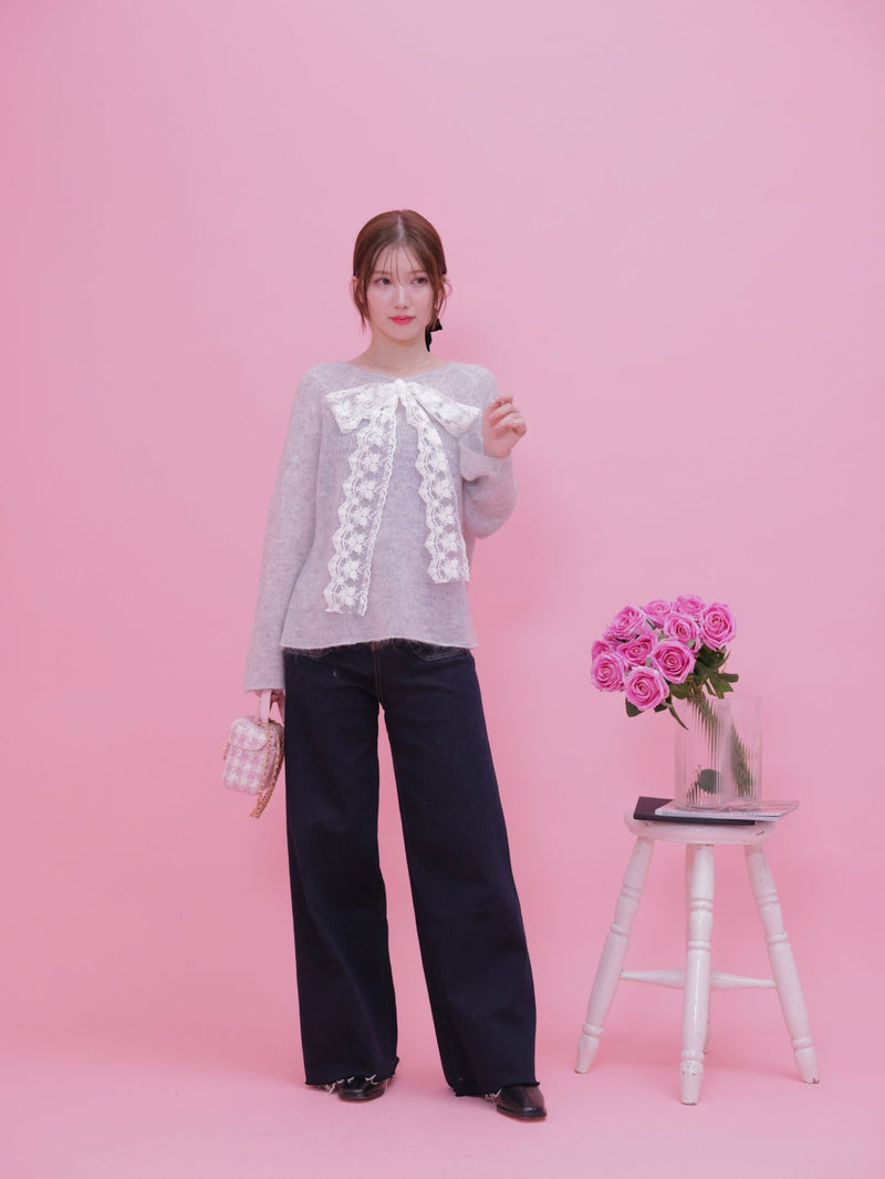 Elenor Ribbon Knit - MAISON MARBLE