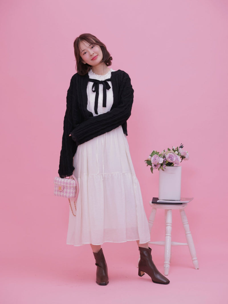 Ella Frill Dress - MAISON MARBLE