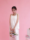 Embroidery Cotton Set Tops - MAISON MARBLE