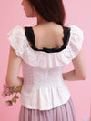 Embroidery Cotton Tops - MAISON MARBLE