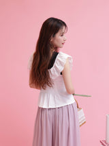Embroidery Cotton Tops - MAISON MARBLE