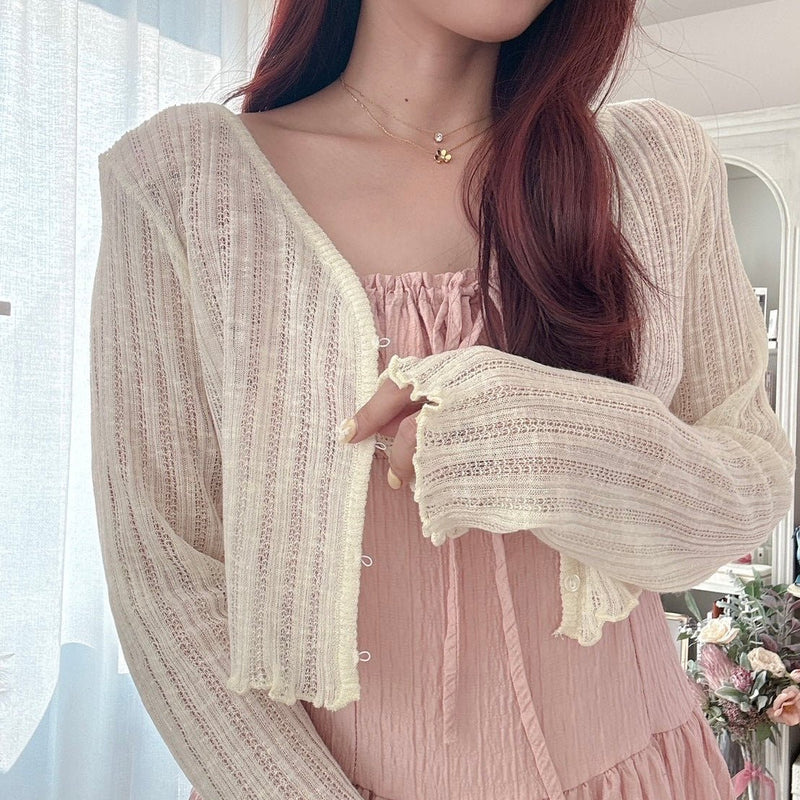 Enchanted Bloom Cardigan - MAISON MARBLE
