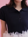 Étoile Polo Knit - MAISON MARBLE