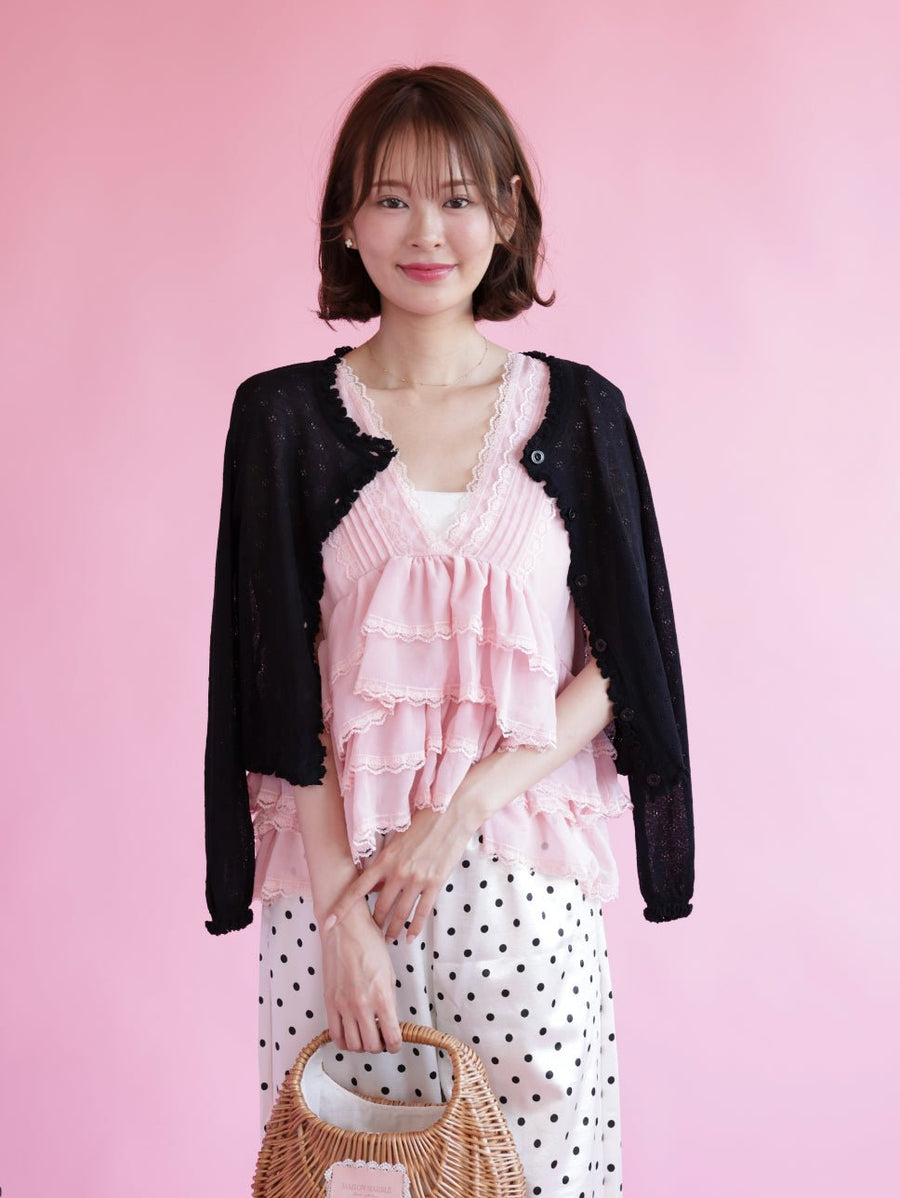 新品　メゾンマーブル　ジュリエットカーディガン Sailor Melty Cardigan Blue – MAISON MARBLE