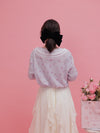 Fleur Lacy Cardigan - MAISON MARBLE