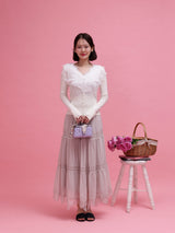 Fleur Lacy Tops - MAISON MARBLE