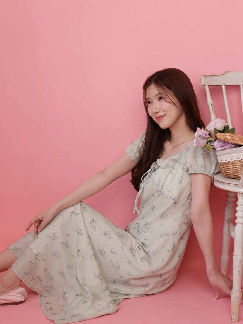 Fleur Pastel Dress - MAISON MARBLE