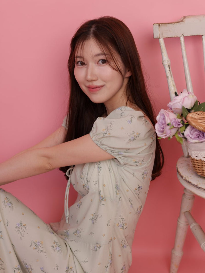 Fleur Pastel Dress - MAISON MARBLE