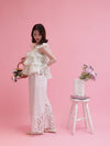 Flower Cutwork Pants - MAISON MARBLE