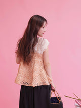 Flower Lace Cami - MAISON MARBLE