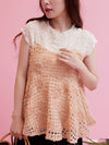 Flower Lace Cami - MAISON MARBLE
