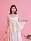 Flower Lace Cami - MAISON MARBLE