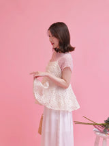 Flower Lace Cami - MAISON MARBLE