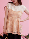 Flower Lace Cami - MAISON MARBLE
