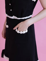 Flower Lace Knit Set - MAISON MARBLE