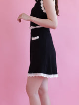 Flower Lace Knit Set - MAISON MARBLE