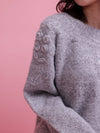Flower Pon Pon Knit - MAISON MARBLE