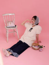 Fluffy Mini Dress - MAISON MARBLE