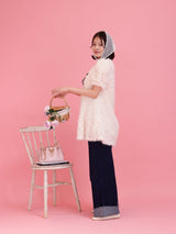 Fluffy Mini Dress - MAISON MARBLE