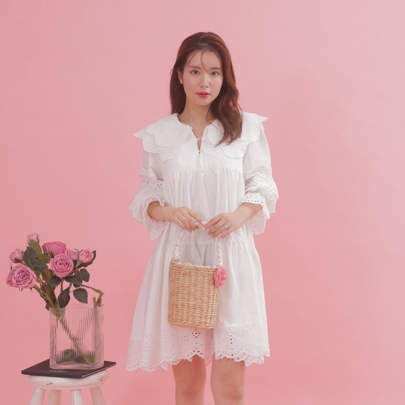 【コラボアイテム】Freesia Dress - MAISON MARBLE