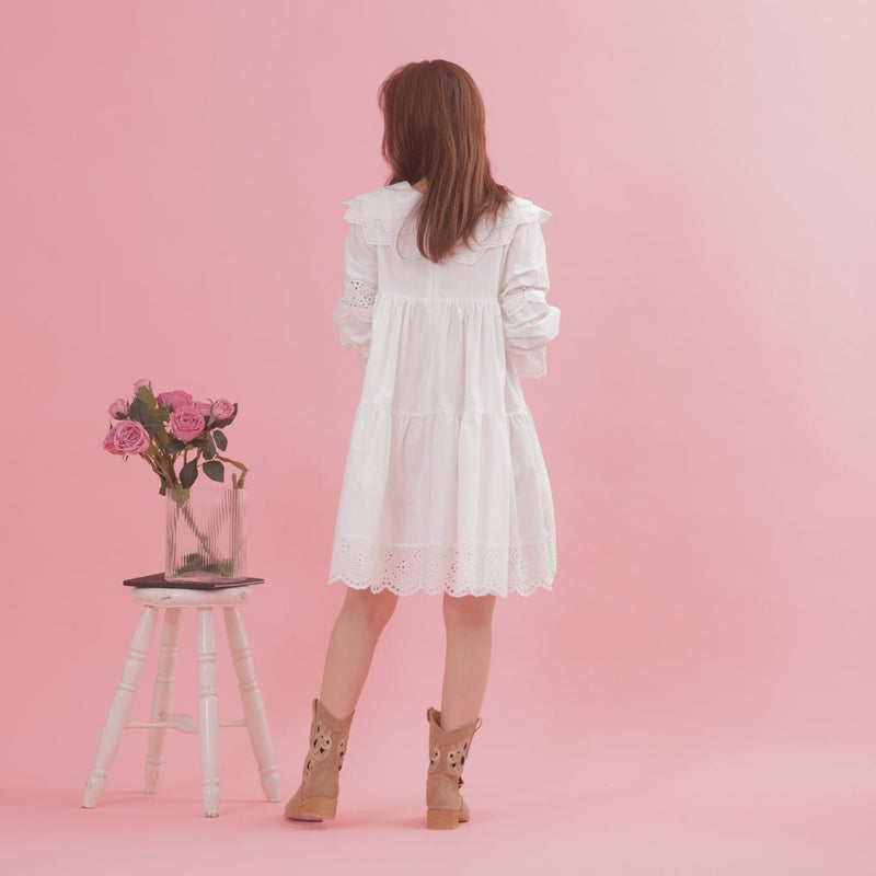 【コラボアイテム】Freesia Dress - MAISON MARBLE