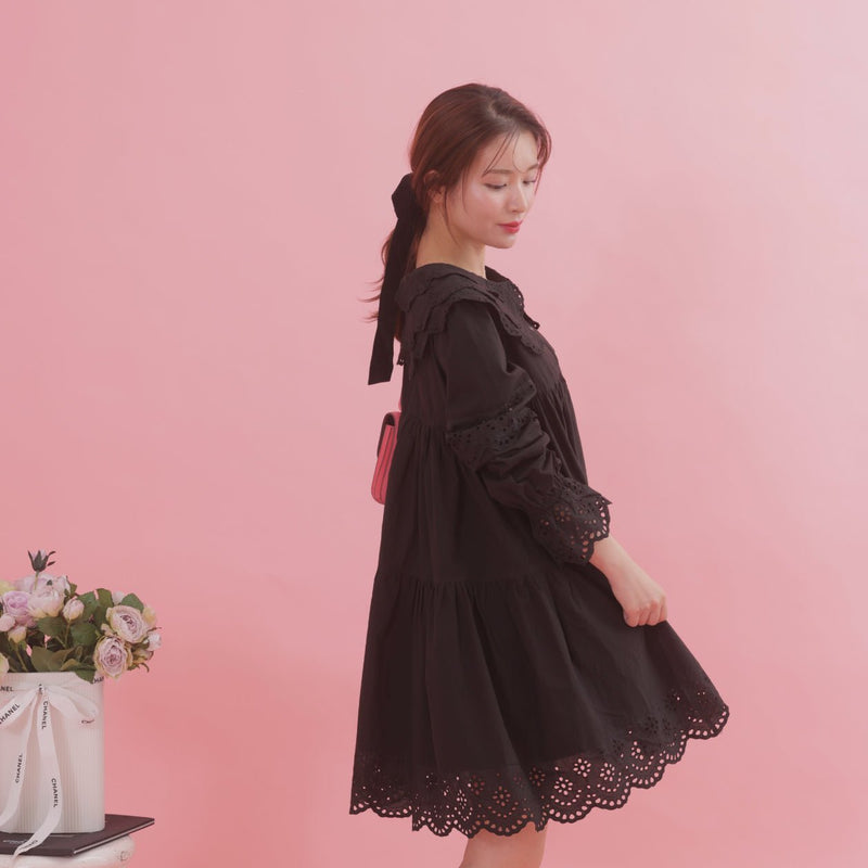 【コラボアイテム】Freesia Dress - MAISON MARBLE