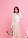 Frill Bloom Dot Tops - MAISON MARBLE