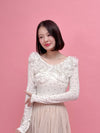 Frill Bloom Dot Tops - MAISON MARBLE