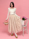 Frill Bloom Dot Tops - MAISON MARBLE