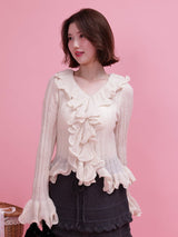 Frill Dolce Knit - MAISON MARBLE
