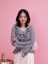 Frill Dolce Knit - MAISON MARBLE