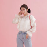 Frill Jeanne Blouse - MAISON MARBLE