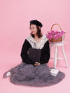 Frill Lace Sweater - MAISON MARBLE