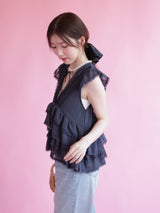 Frill Layered Tops - MAISON MARBLE