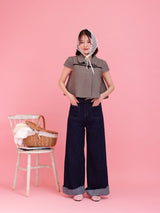 Frill Lily Denim - MAISON MARBLE