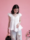 Frill Margot Tops - MAISON MARBLE