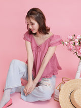 Frill Margot Tops - MAISON MARBLE
