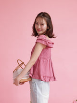 Frill Margot Tops - MAISON MARBLE