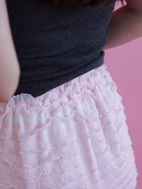 Frill Pencil Skirt - MAISON MARBLE