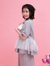 Frill Peplum Set - MAISON MARBLE