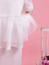 Frill Peplum Set - MAISON MARBLE