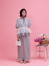 Frill Peplum Set - MAISON MARBLE