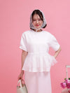 Frill Peplum Set - MAISON MARBLE
