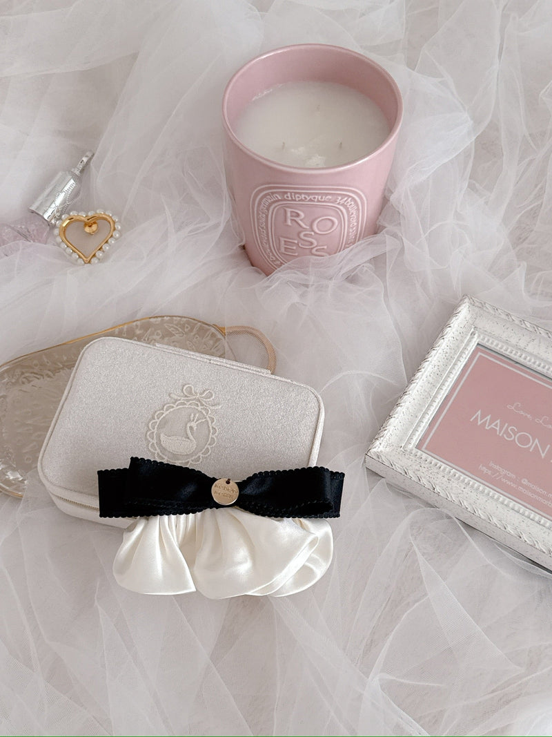 Frill Ribbon Barette Nana - MAISON MARBLE